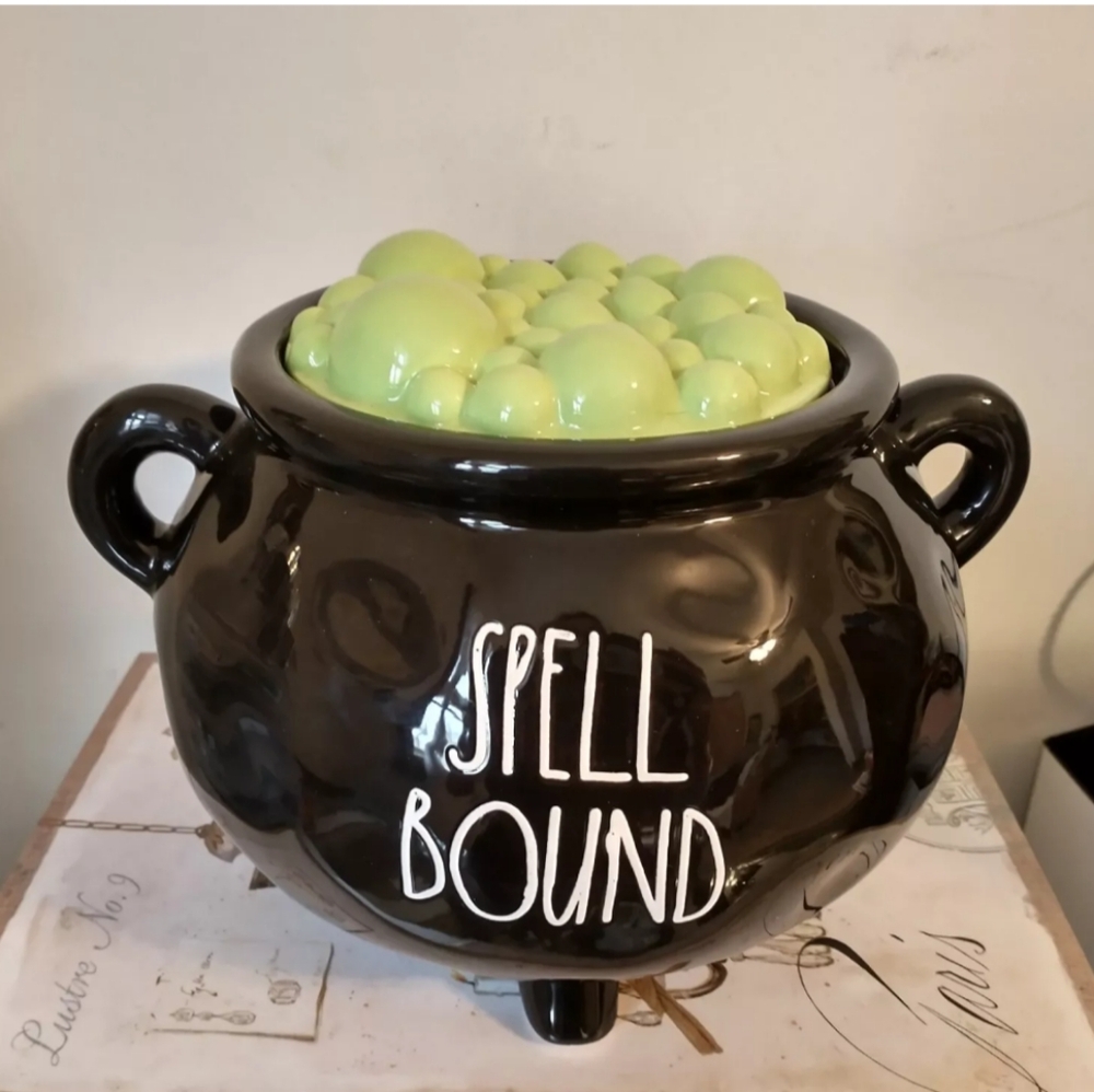 Rae Dunn Halloween Spellbound Witch Cauldron